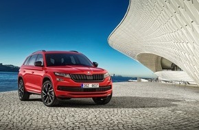 Skoda Auto Deutschland GmbH: SKODA KODIAQ SPORTLINE: sportlich-dynamischer Auftritt für Individualisten (FOTO)