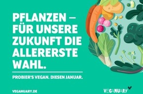 Veganuary: Vegan ins neue Jahr: Anmeldung für Veganuary 2024 ab sofort möglich