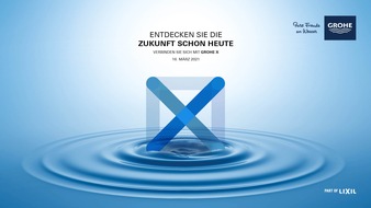 GROHE AG: Entdecken Sie die Zukunft schon heute: GROHE launcht digitalen Erlebnis-Hub "GROHE X"