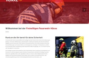 Freiwillige Feuerwehr Hünxe: FW Hünxe: Neue Website der Freiwilligen Feuerwehr Hünxe online