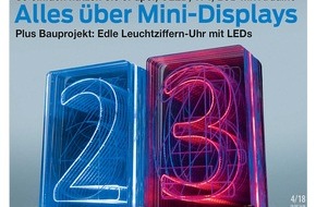 Make: Make-Magazin: LED-Nixies selbst bauen / Edle Leuchtziffern-Uhr im Retro-Look