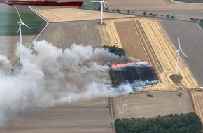 Freiwillige Feuerwehr Lehrte: FW Lehrte: Erneuter Flächenbrand im Stadtgebiet Lehrte