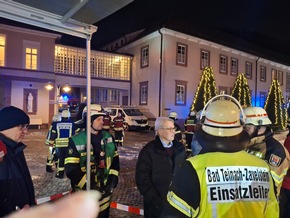 KFV-CW: Hotel in Bad Teinach wegen Kabelbrand evakuiert /Schmorbrand in Wand des Dampfbades