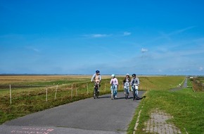 Nordsee-Tourismus-Service GmbH: PM Mit dem Rad unterwegs auf alten Deichen