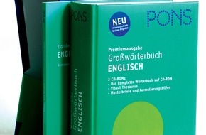 PONS GmbH: Neue Geschenkidee: Gigantisches PONS Großwörterbuch Englisch - die neue Premium-Klasse unter den Wörterbüchern / Über 550.000 Übersetzungen auf höchstem Niveau - in edlem Leineneinband