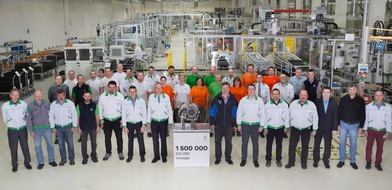 Skoda Auto Deutschland GmbH: SKODA fertigt 1,5-millionstes DQ 200-Doppelkupplungsgetriebe im Werk Vrchlabi (FOTO)