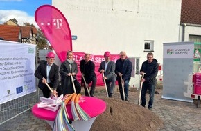 Deutsche Telekom AG: Telekom startet Glasfaser-Ausbau in elf Städten und Gemeinden im Landkreis Mansfeld-Südharz