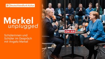 Deutschlandradio: &bdquo;Merkel unplugged&ldquo; - Angela Merkel im Talk mit Schulklassen