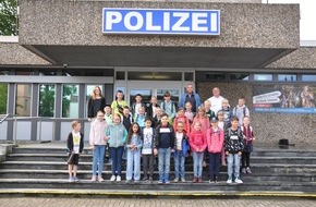 Polizeiinspektion Celle: POL-CE: Gelungene Ferienpassaktion bei der Polizei Celle - Spannende Einblicke für Kinder