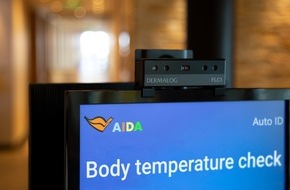 DERMALOG Identification Systems GmbH: AIDA-Schiffe mit Temperaturerkennung von DERMALOG aus Hamburg