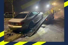 Polizei Duisburg: POL-DU: Neudorf-Süd: Polizei zieht getunten BMW aus dem Verkehr