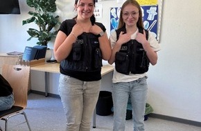 Polizeidirektion Trier: POL-PDTR: Abwechslungsreicher "Girls' Day" bei der Polizeiinspektion Baumholder