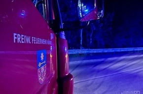 Freiwillige Feuerwehr Hünxe: FW Hünxe: Unterstützung Rettungsdienst
