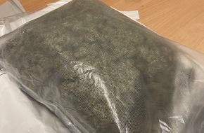 Polizeidirektion Hannover: POL-H: Südstadt: Polizei beschlagnahmt 1,1 kg Drogen bei Verkehrskontrolle
