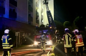Feuerwehr Bochum: FW-BO: Wohnungsbrand in einem Mehrfamilienhaus