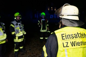 FW Flotwedel: Brand im Kloster - Löschzug Wienhausen probt den Ernstfall