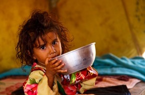 UNO-Flüchtlingshilfe e.V.: Hungersnot im Jemen, Südsudan und in Somalia / UNO-Flüchtlingshilfe gibt drei Millionen Euro für Soforthilfe