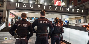 Bundespolizeidirektion München: Bundespolizeidirektion München: Am Hauptbahnhof Reisende belästigt / Angriff auf einschreitende Polizeibeamte