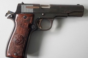 Bundespolizeiinspektion Bad Bentheim: BPOL-BadBentheim: Schusswaffe bei Grenzkontrolle entdeckt