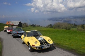 AUTO BILD: 6. Bodensee-Klassik 2017: "Servus, Grüezi und Hallo" - In 180 Oldtimern durch Deutschland, Österreich und die Schweiz