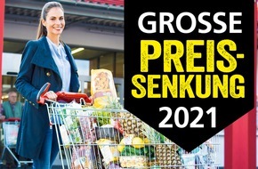 NORMA: Zweite große Preisänderungsrunde im Januar bei NORMA / So geht das Jahr gut weiter - Dreizehn Artikel um bis zu 18 Prozent reduziert