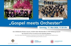 Polizeiinspektion Nienburg / Schaumburg: POL-NI: Rehburg-Loccum: "Gospel meets Orchester" - Benefizkonzert des Gospelchors "Good News Isernhagen" und des Polizeiorchesters Niedersachsen