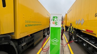 Deutsche Post DHL Group: PM: DHL nimmt Tankstellennetz für Bio-CNG in Betrieb