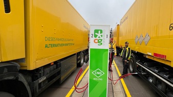 DHL Group: PM: DHL nimmt Tankstellennetz für Bio-CNG in Betrieb