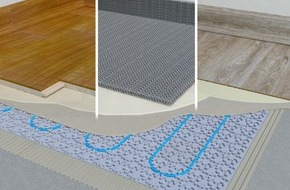 Gutjahr Systemtechnik GmbH: Gutjahr: IndorTec THERM-E - Elektro-Fußbodenheizung auch für Designböden