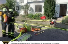 Feuerwehr München: FW-M: Starke Rauchentwicklung bei Kellerbrand (Sendling-Westpark)