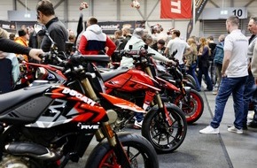 Messe Erfurt: Motorradmesse Erfurt feiert 25 Jahre Vollgas und begeisterte tausende Fans