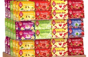 Teekanne GmbH & Co. KG: Pressemitteilung: Der Valentinstag 2024 mit TEEKANNE: Vom Teeregal zur Wolke 7