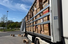 Polizei Braunschweig: POL-BS: Sicher.mobil.leben - Gefahrgut-Gro&szlig;kontrolle auf der A2