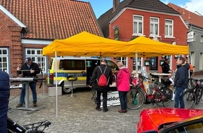 Polizeiinspektion Wilhelmshaven/Friesland: POL-WHV: Schützen Sie sich vor Diebstahl! Kostenlose Fahrradcodierung und Fahrradregistrierung auf dem Vareler Frühlingsfest