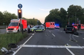 Feuerwehr Bottrop: FW-BOT: Verkehrsunfall B224
