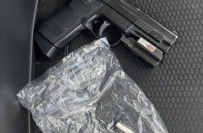 Bundespolizeidirektion Sankt Augustin: BPOL NRW: Bundespolizei beschlagnahmt Joint und mit Stahlkugeln schussbereite CO2 Pistole