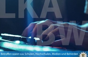 Landeskriminalamt Baden-Württemberg: LKA-BW: Gemeinsame Pressemitteilung der Staatsanwaltschaft Stuttgart und des Landeskriminalamts Baden-Württemberg - Durchsuchungen nach E-Mails mit bundesweiten Bombendrohungen - Verdächtige ermittelt