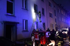 Feuerwehr Dortmund: FW-DO: Kellerbrand in Hörde fordert zwei Verletzte