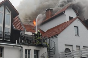 Kreispolizeibehörde Höxter: POL-HX: Brand in der Innenstadt von Höxter