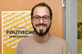 Universität Bremen: Roy Karadag bietet auf dem Campus politische Sprechstunden an