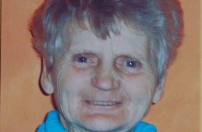 Polizeiinspektion Nienburg / Schaumburg: POL-NI: 73-Jährige seit vier Tagen vermisst - Polizei bittet um Mithilfe -Bild im Download-