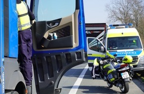 Kreispolizeibehörde Herford: POL-HF: Überwachung des LKW-Verkehrs - Verkehrsdienst führt Kontrollen durch