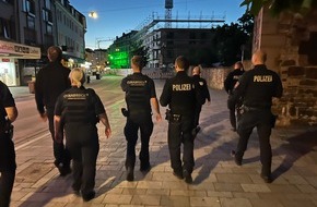 Polizeiinspektion Osnabrück: POL-OS: Osnabrück: Polizei und Stadt Osnabrück auf Fußstreife in der Innenstadt - Bilanz einer Brennpunktkontrolle