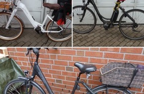Polizei Münster: POL-MS: Drei Fahrräder sichergestellt - Eigentümer gesucht