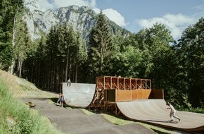 Deutscher Olympischer Sportbund (DOSB): Mit "Sieger-Chance" und großem eigenem Engagement / "Das ganze Jahr Board-Gefühl" für den Freestyle-Nachwuchs durch Skateanlage in Berchtesgaden