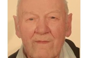 Polizeipr&auml;sidium Nordhessen - Kassel: POL-KS: Landkreis Schwalm-Eder: Vermisstensuche nach dem 83 J&auml;hrigen Peter C. aus Neuental/Neuenhain