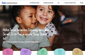 Universität Bremen: "Kinder schaffen Wissen" - mit entwicklungspsychologischen Online-Studien