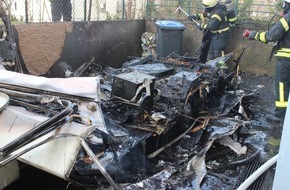 Polizeidirektion Trier: POL-PDTR: Wohnwagenbrand auf Berendsborn