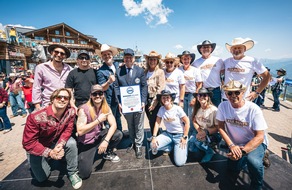Österreich holt RID-Weltrekord: »höchstgelegener Country- &amp; Western Line-Dance-Workshop« in Zell am See zertifiziert