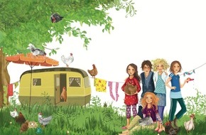 Dressler Verlag GmbH: Revival von Deutschlands beliebtester Mädchen-Bande: "Die Wilden Hühner" von Cornelia Funke neu illustriert